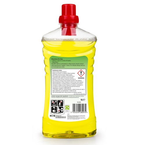 Elbow Grease All Purpose Floor Cleaner Concentrate Lemon