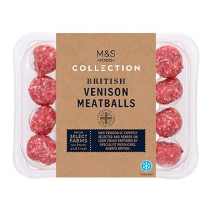 M&S Collection Venison Meatballs