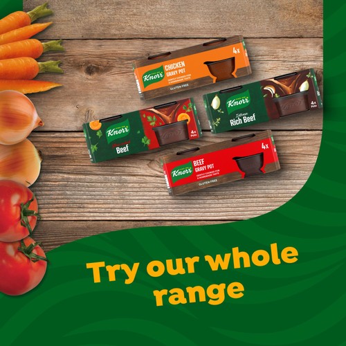 Knorr 4 Beef Gravy Pots