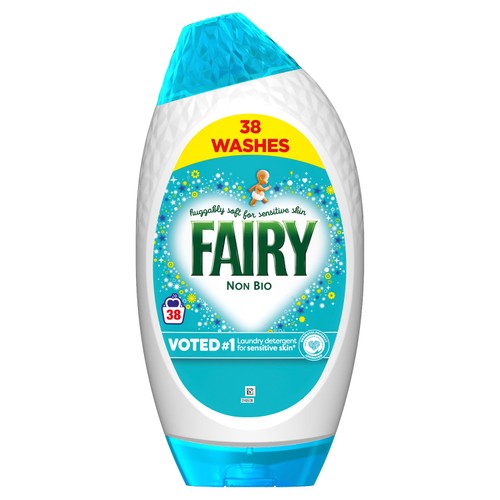 Fairy Non Bio Washing Liquid Gel For Sensitive Skin 38 Washes