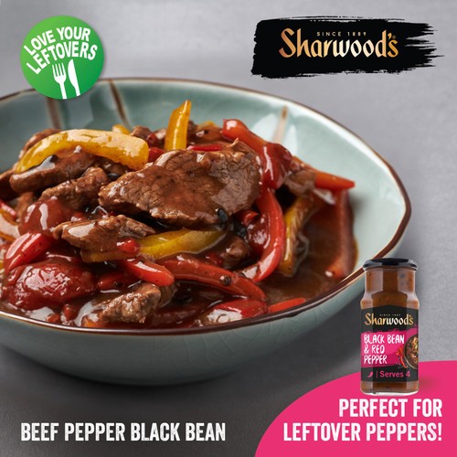 Sharwood's Stir Fry Black Bean & Red Pepper Cooking Sauce