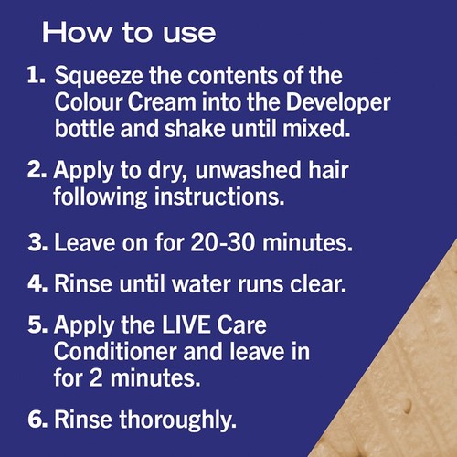 Schwarzkopf LIVE Intense Colour B16 Honey Blonde