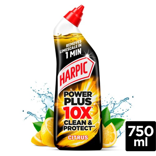 Harpic Power Plus Citrus Fresh Toilet Cleaner Gel