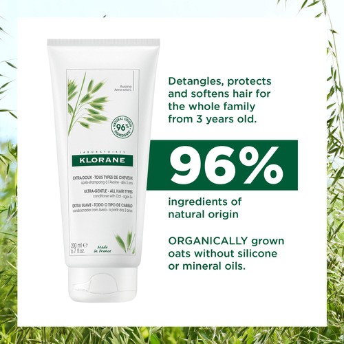 Klorane Softening Conditioner with Oat Milk for the Whole Family