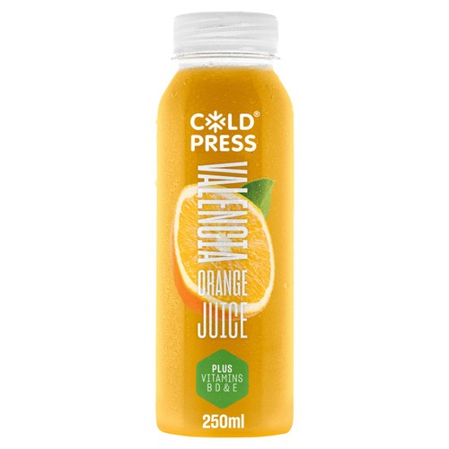 Coldpress Valencia Orange Juice Plus Vitamins