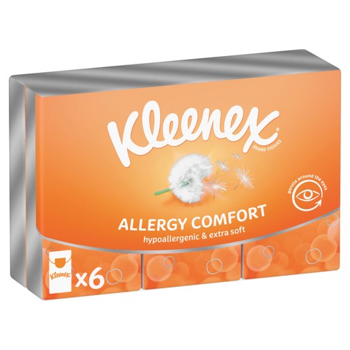 Kleenex Allergy Comfort Tissues Pocket Pack
