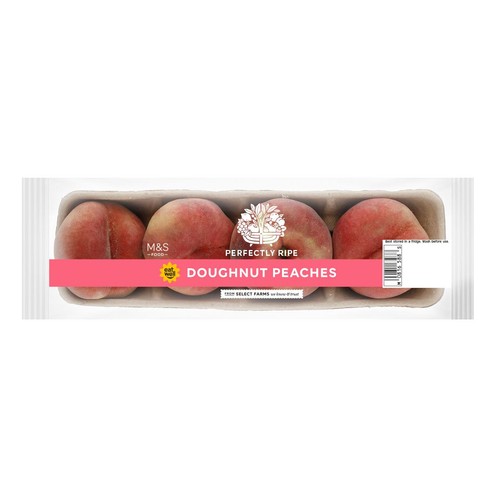 M&S Perfectly Ripe Doughnut Peaches