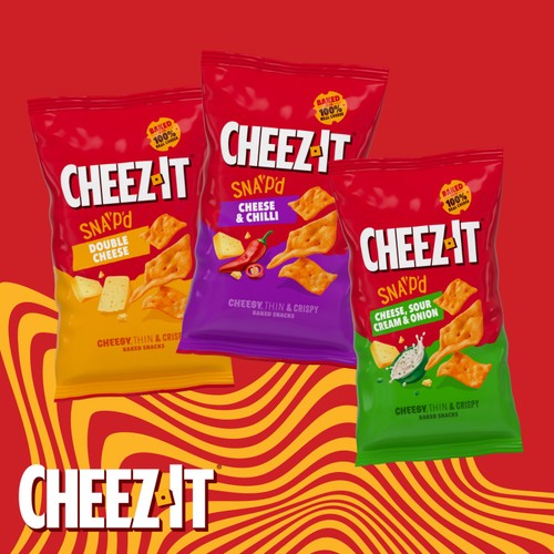 Cheez-it SNAP'D Cheese & Chilli