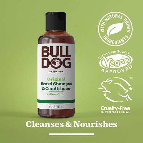 Bulldog Original 2in1 Beard Shampoo & Conditioner
