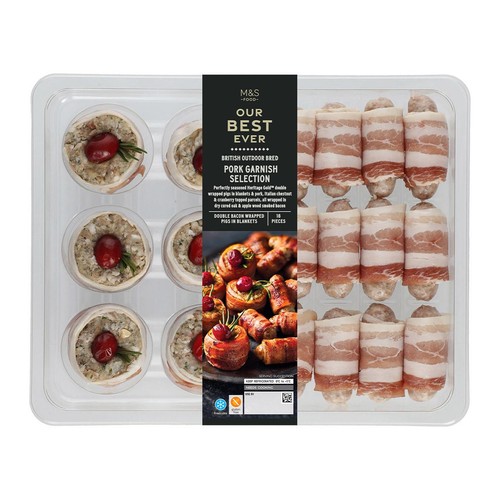 M&S Our Best Ever British Pork Garnish Selection 18 Pieces
