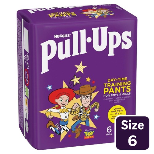 Huggies Pull-Ups Day Time Unisex Training Nappy Pants Size 6 - 20 Pants