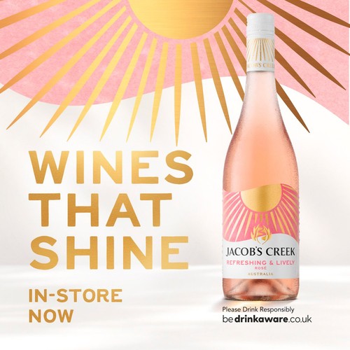 Jacob's Creek Refreshing & Lively Rose Wine