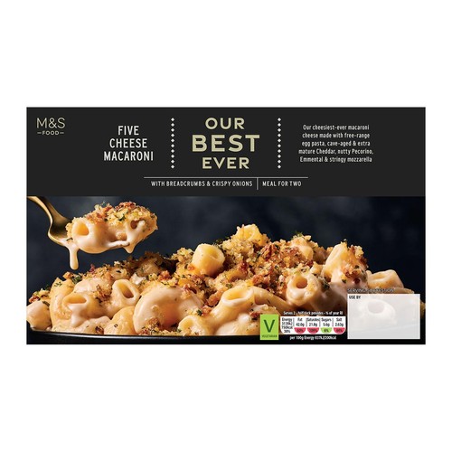 M&S Our Best Ever Five Cheese Macaroni Serves 2