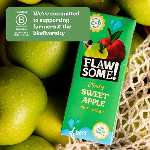 Flawsome! Sweet Apple Wonky Fruit Water