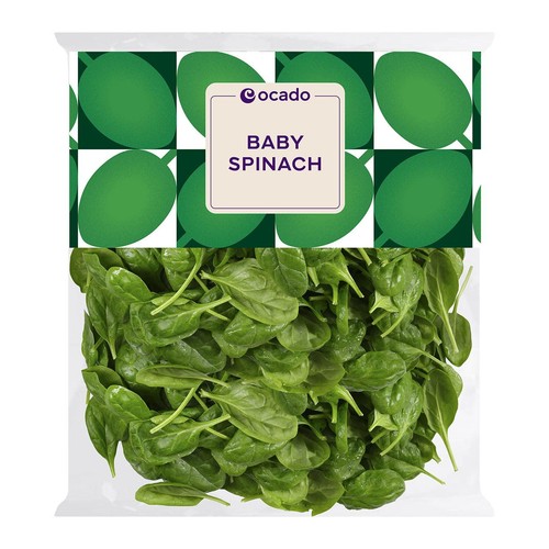 Ocado Washed Baby Spinach