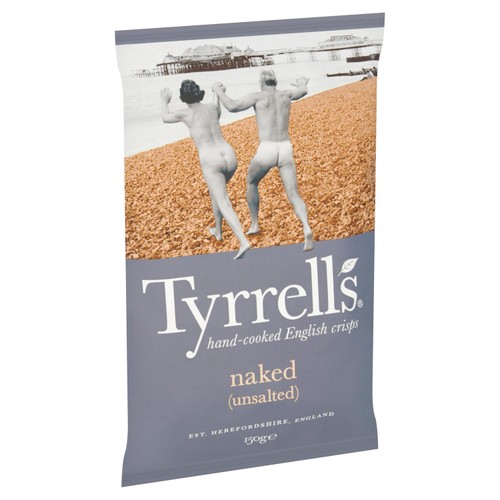 Tyrrells Naked Sharing Crisps