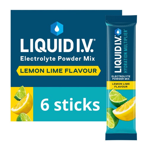 LIQUID IV Hydration Lemon Lime Electrolytes 