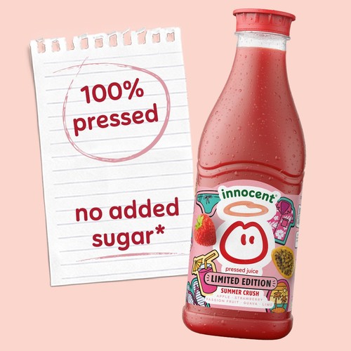 innocent Summer Crush Strawberry, Lime & Guava Juice Limited Edition