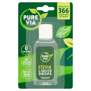 Pure Via Liquid Stevia Drops