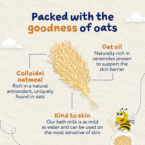Childs Farm OatDerma Bath Milk Fragrance-Free