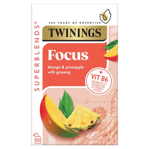 Twinings Superblends Focus with Mango & Pineapple