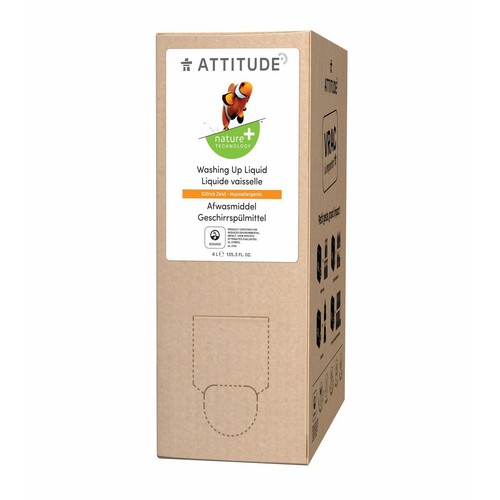 Attitude Bulk 2 Go Washing Up Liquid Citrus Zest