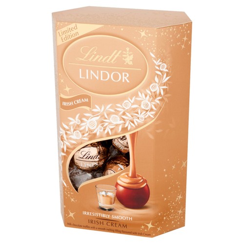 Lindt LINDOR Irish Cream Chocolate Truffles Box