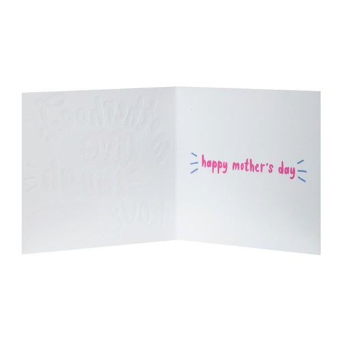 M&S Live Laugh Mother's Day Card