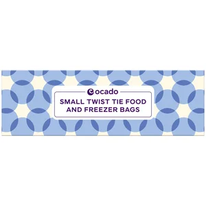 Ocado Small Twist Tie Food & Freezer Bags