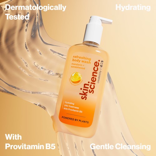 INEOS Skin Science Mandarin & Sandalwood Body Wash
