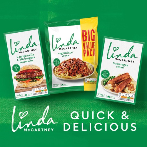 Linda McCartney 4 Quarter Pounder Burgers