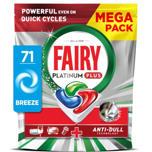 Fairy Platinum Plus Lemon Dishwasher Tablets
