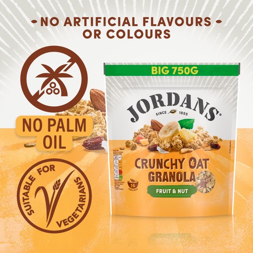 Jordans Crunchy Oat Fruit & Nut Granola Breakfast Cereal