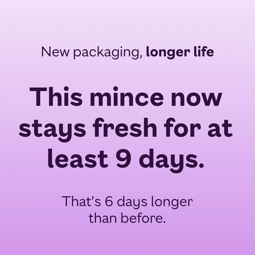 Ocado Fresher For Longer Lean Beef Steak Mince 5% Fat