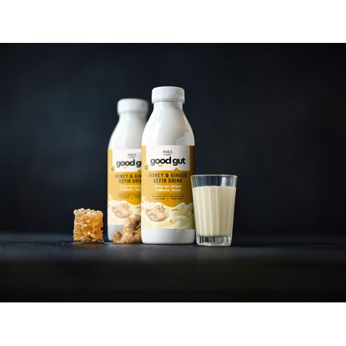 M&S Good Gut Honey & Ginger Kefir Drink