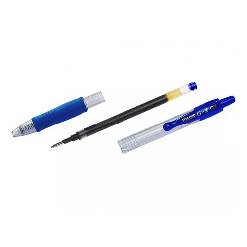 Pilot G2 07 Gel Ink Rollerball Pen - Medium - Blue