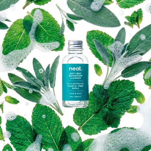 Neat Anti-Bac Bathroom Cleaner Refill Concentrate Sage & Mint