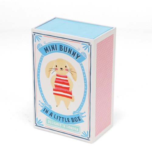 Rex London Soft toy - Mini Bunny in a Little Box