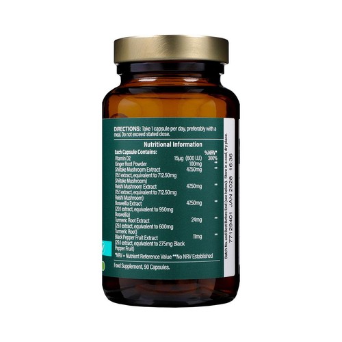 Holland & Barrett High Strength Turmeric 600mg + Boswellia & Ginger Extract