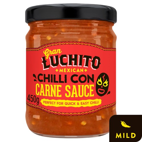 Gran Luchito Chilli Con Carne Cooking Sauce