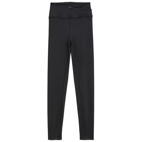 M&S Women's Goodmove Go Balance High Waisted Yoga Leggings, 18, Black