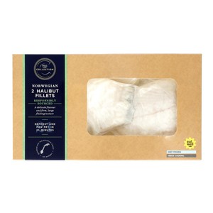 2 Halibut Fillets Frozen