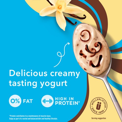 Muller Light Fat Free Yogurts with Chocolate Sprinkles 