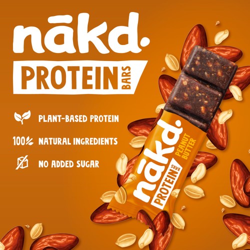 nakd. Protein Peanut Butter Bars Multipack