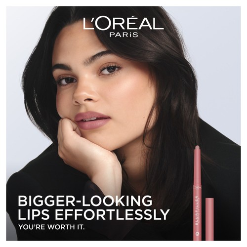 L'Oreal Blur Filler Lip Contour Liner 485 Worth It Intense