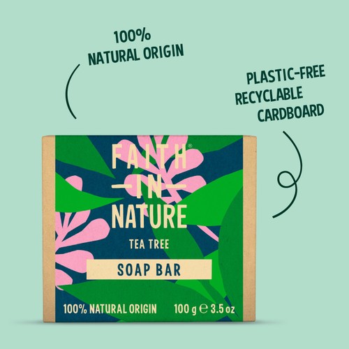 Faith in Nature Tea Tree Pure Hand Made Soap Bar