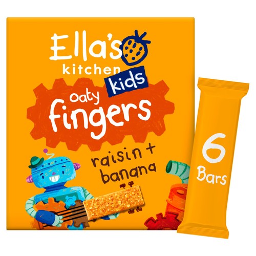 Ella's Kitchen Organic Oaty bar Banana & Raisin 3 years+