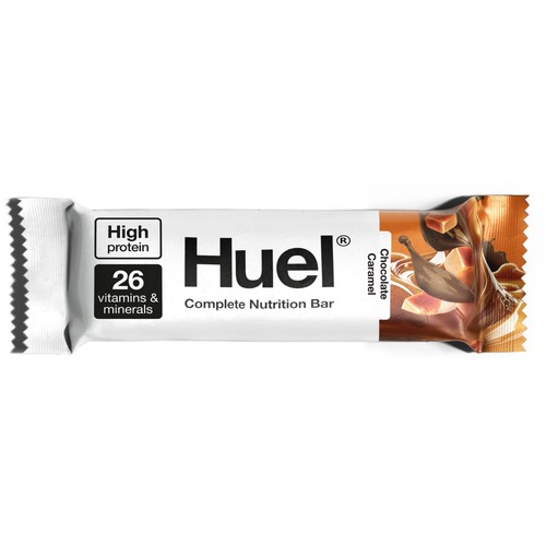 Huel Chocolate Caramel High Protein Complete Nutrition Bar