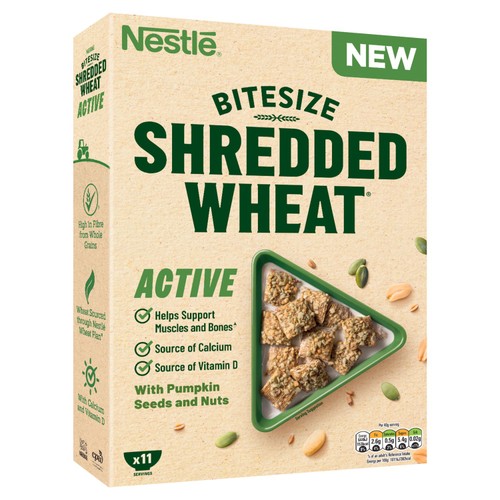 Shredded Wheat Bitesize Active Cereal