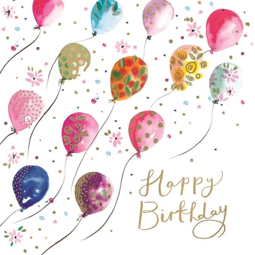 Pink Magical Birthday Card 